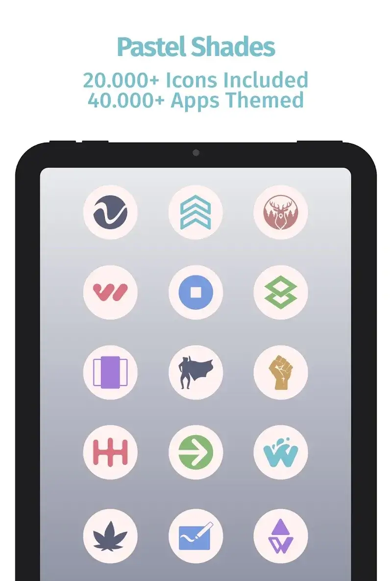 Pastel Light Icon Pack - screenshot 6