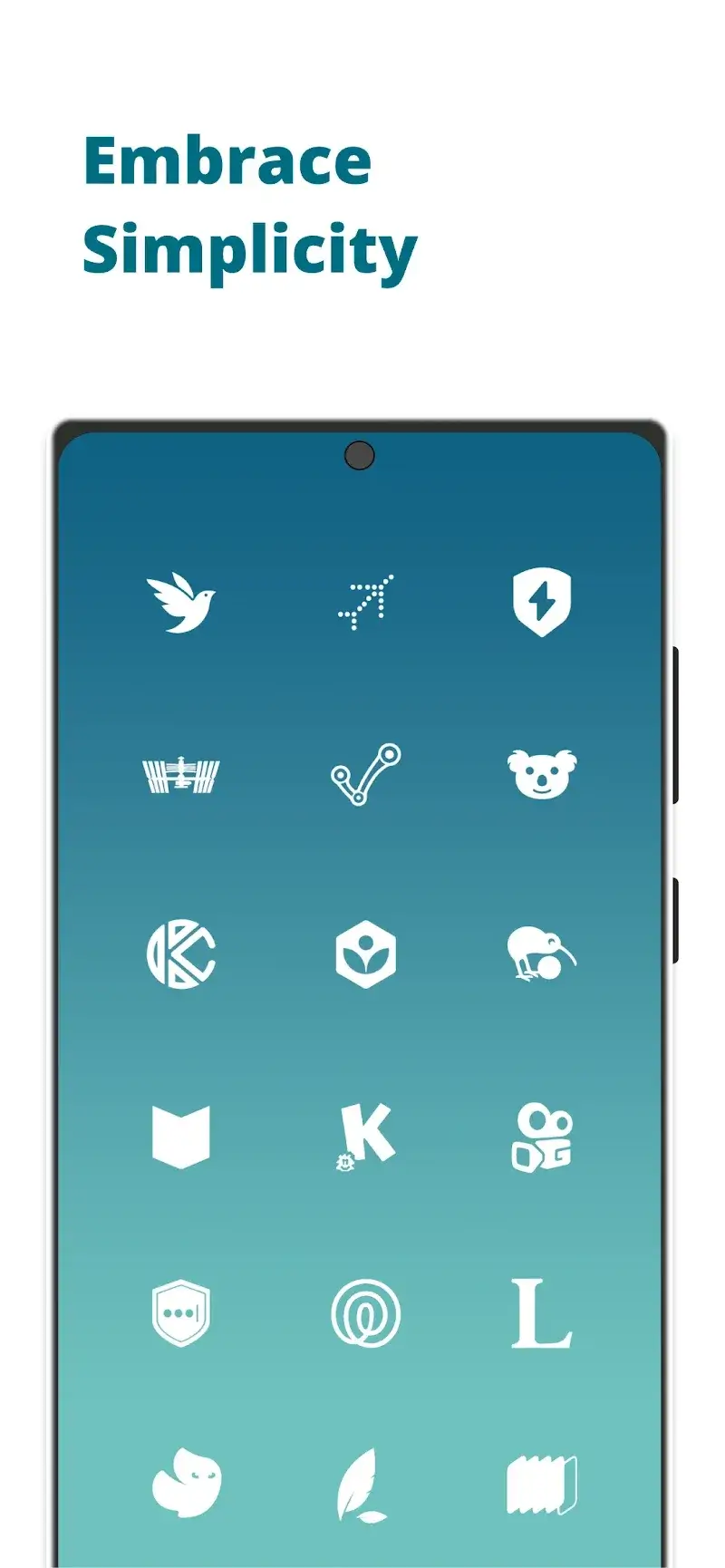 Simply Minimal White Icon Pack - screenshot 3