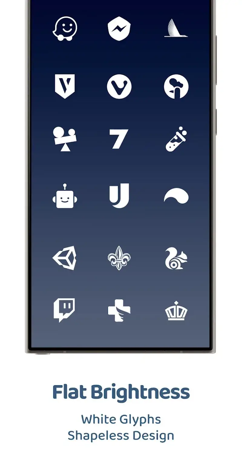 White Moonlight - Icon Pack - screenshot 3