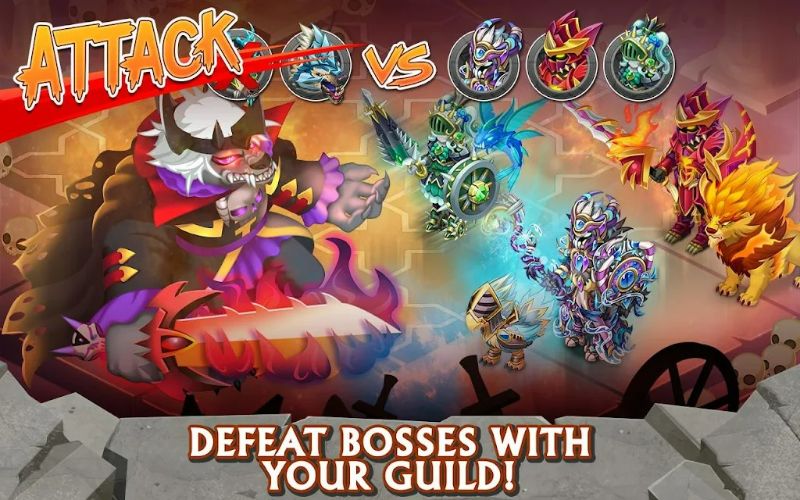 Knights & Dragons Action RPG APK - screenshot 1