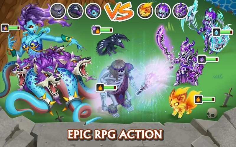 Knights & Dragons Action RPG APK - screenshot 2