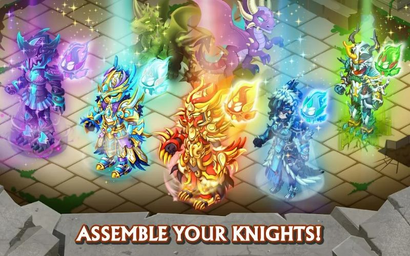 Knights & Dragons Action RPG APK - screenshot 3