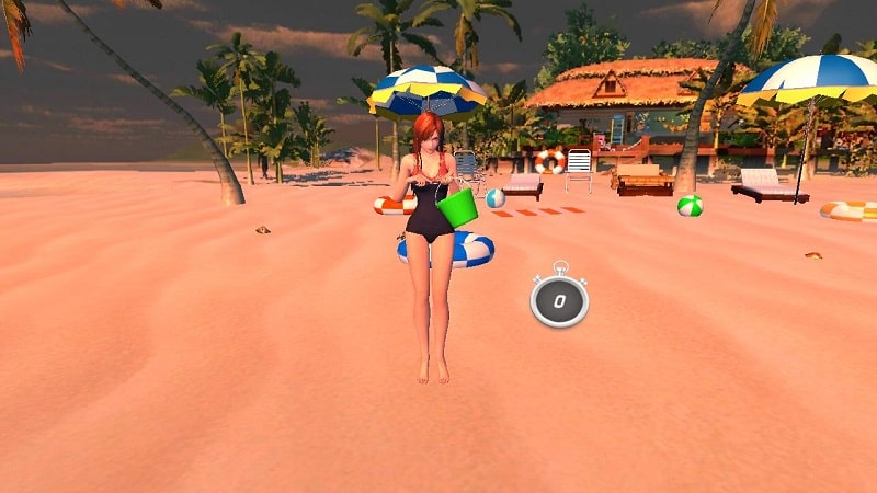 3D Virtual Girlfriend Offline APK - screenshot 4
