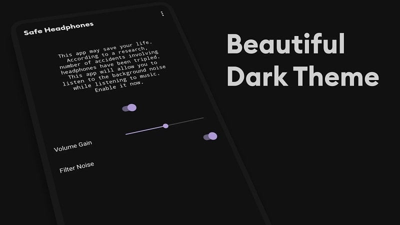 Safe Headphones APK - screenshot 1