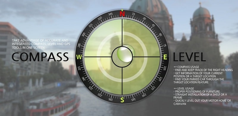 Compass Level &amp; GPS APK - app icon