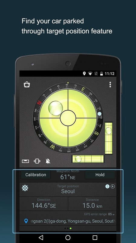 Compass Level &amp; GPS APK - screenshot 1
