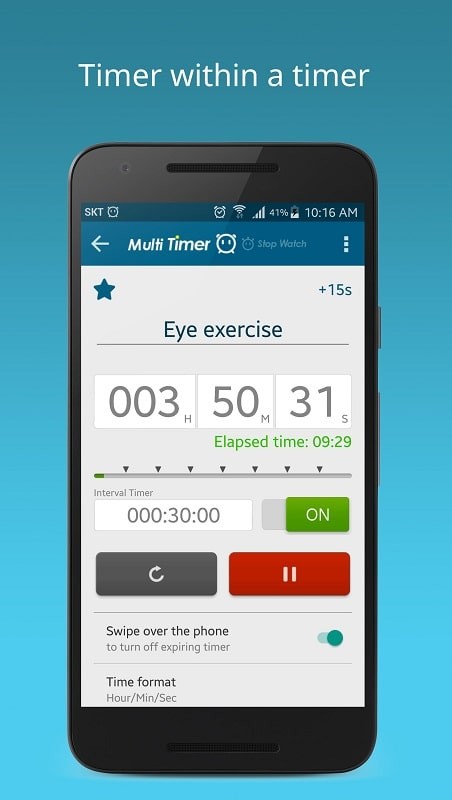 Multi Timer StopWatch - screenshot 2