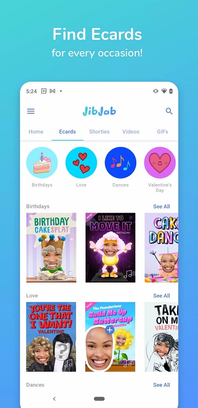 JibJab APK - screenshot 2