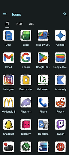 InkFlow Icon Pack - screenshot 5