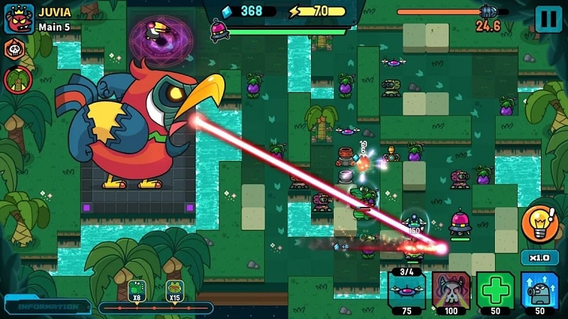 Broken Universe Tower Defense APK - screenshot 1