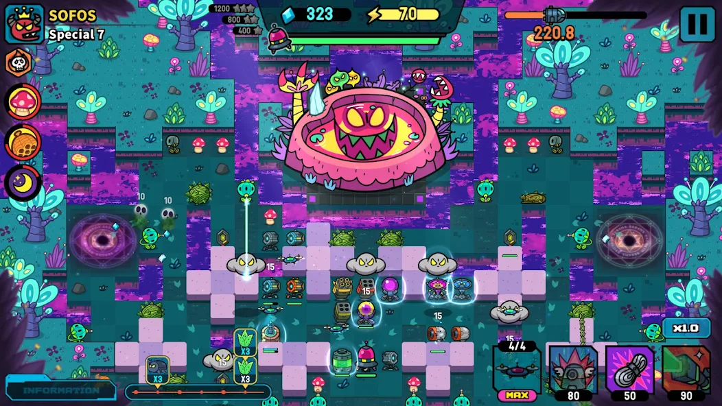 Broken Universe Tower Defense - screenshot 1