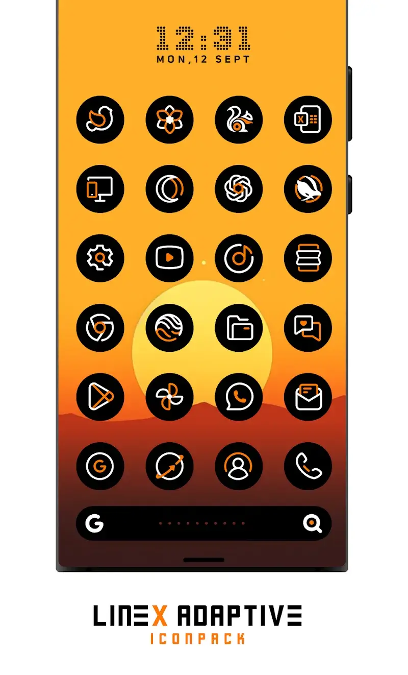 LineX Adaptive IconPack - screenshot 3