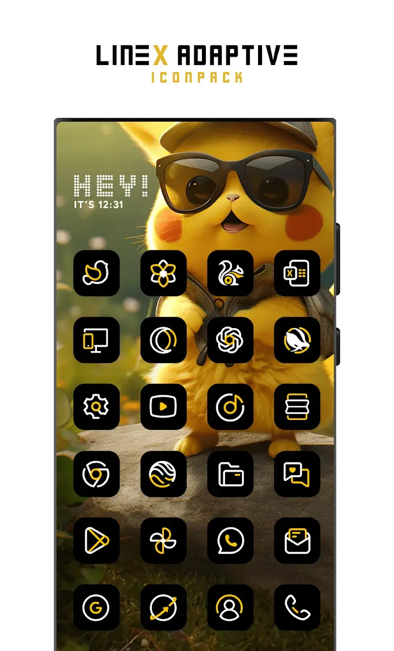LineX Adaptive IconPack - screenshot 6