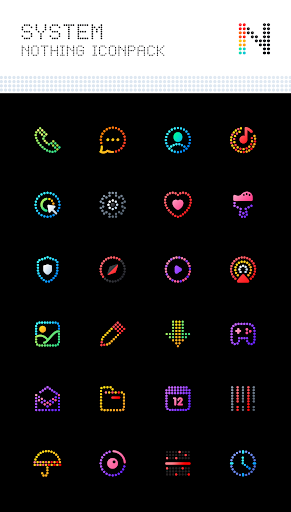 Neon Dots Iconpack - screenshot 2