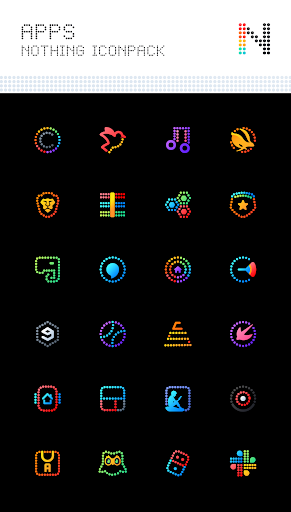 Neon Dots Iconpack - screenshot 5