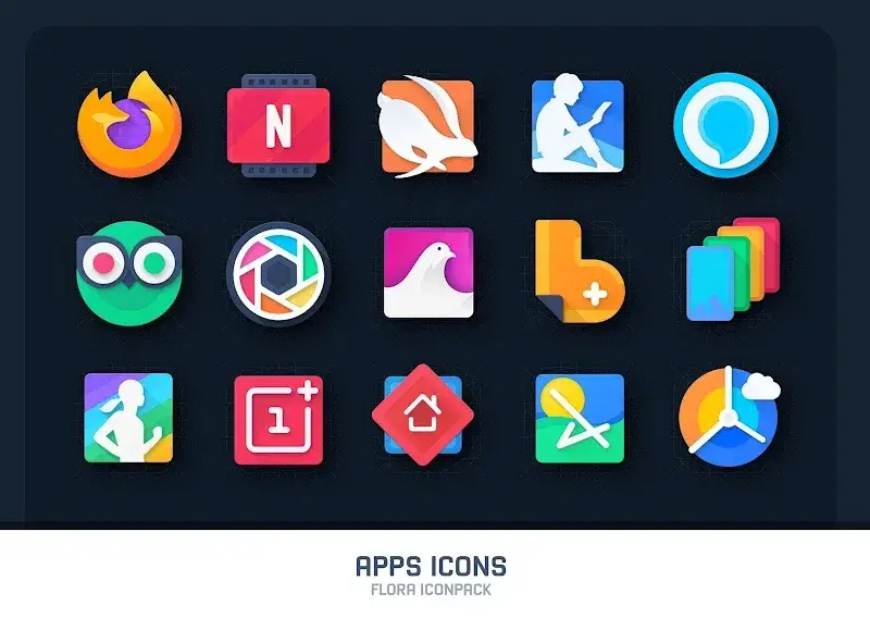 Flora  Material Icon Pack v5.2 APK (Full Version) - screenshot 3