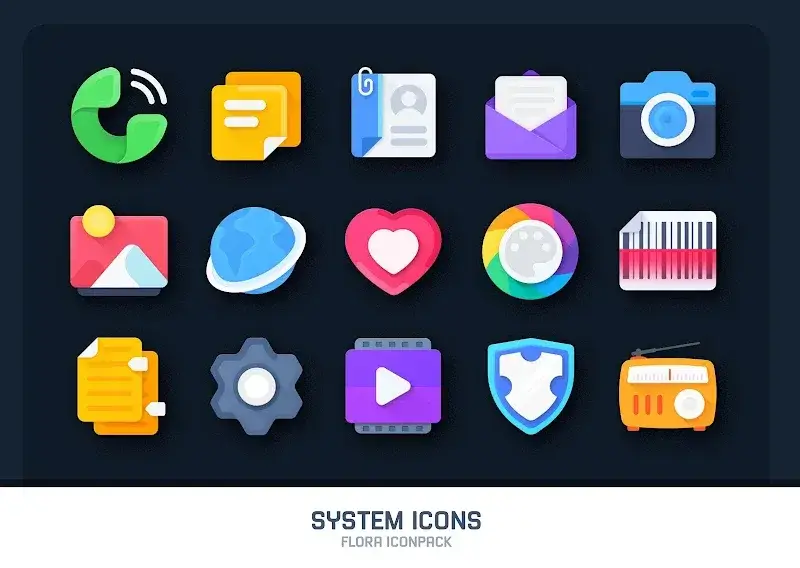 Flora  Material Icon Pack v5.2 APK (Full Version) - screenshot 5