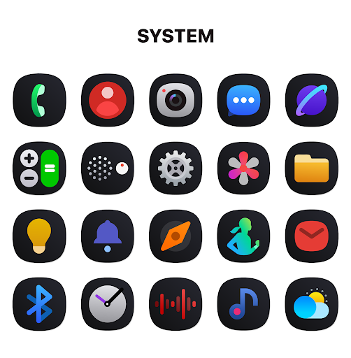 One UI Dark IconPack - screenshot 2