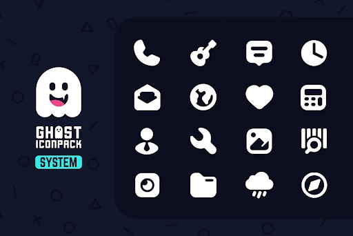 Ghost IconPack - screenshot 2
