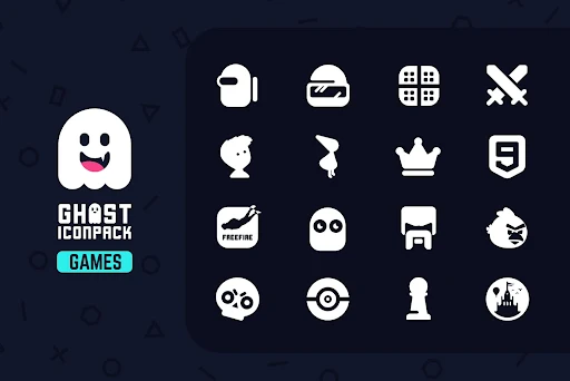 Ghost IconPack - screenshot 6