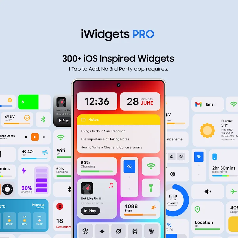 iWidgets Pro v1.1.001 APK (Full Version) - screenshot 1