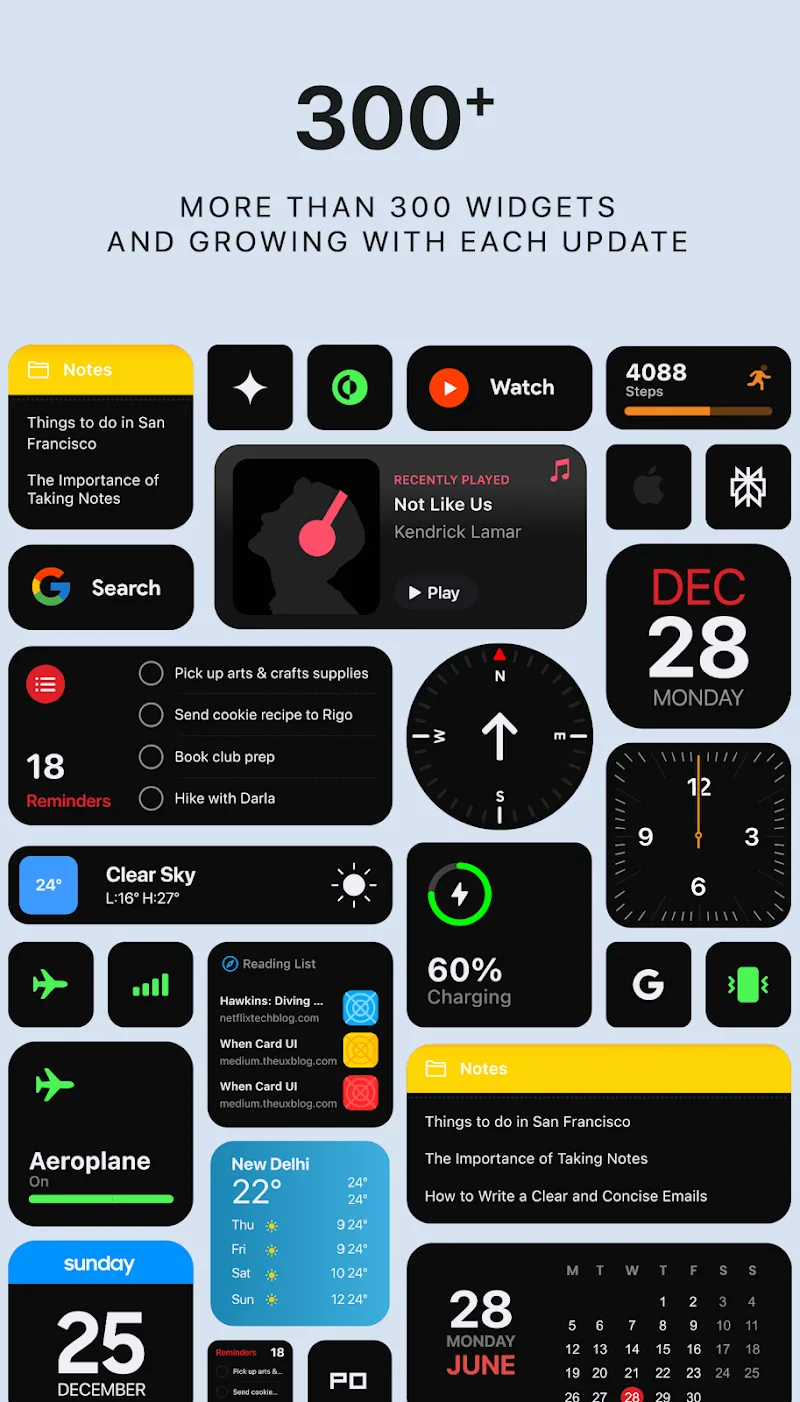 iWidgets Pro v1.1.001 APK (Full Version) - screenshot 3