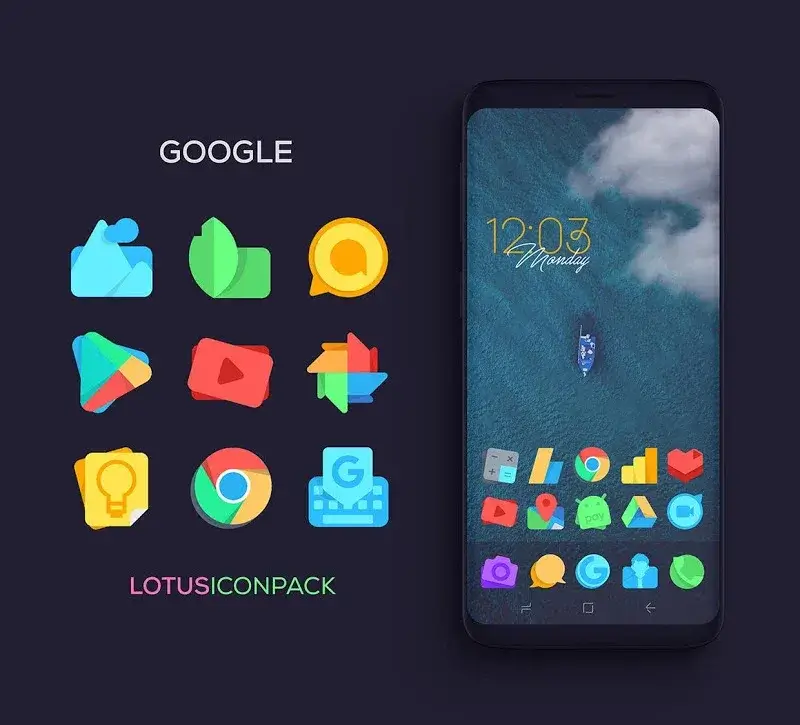 Lotus Icon Pack v6.2 APK (Full Version) - screenshot 2