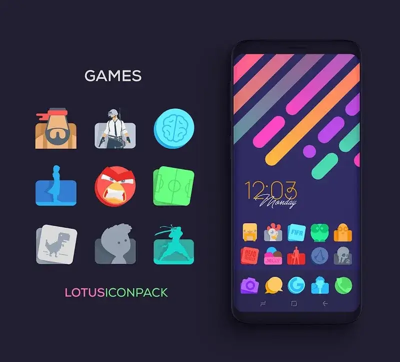 Lotus Icon Pack v6.2 APK (Full Version) - screenshot 3