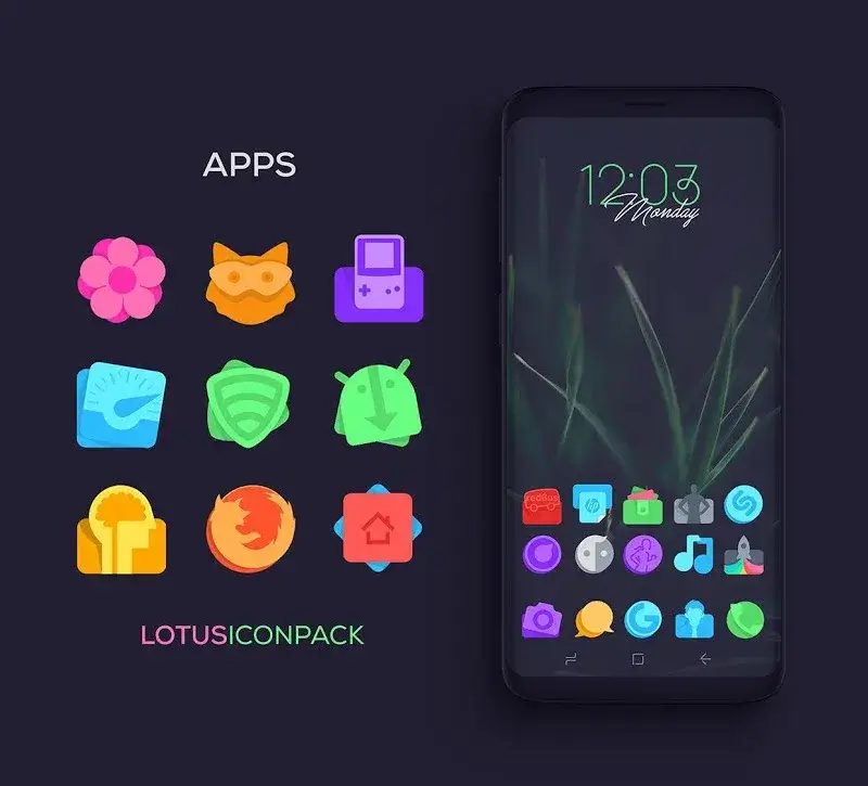 Lotus Icon Pack v6.2 APK (Full Version) - screenshot 5