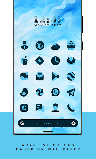 LuX Adaptive Icon pack - screenshot 1