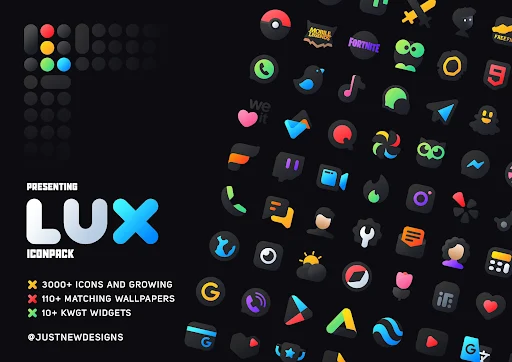 LuX IconPack - screenshot 1