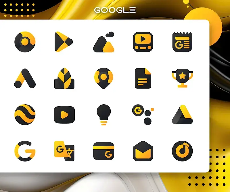 Yellow IconPack  LuXYellow - screenshot 2