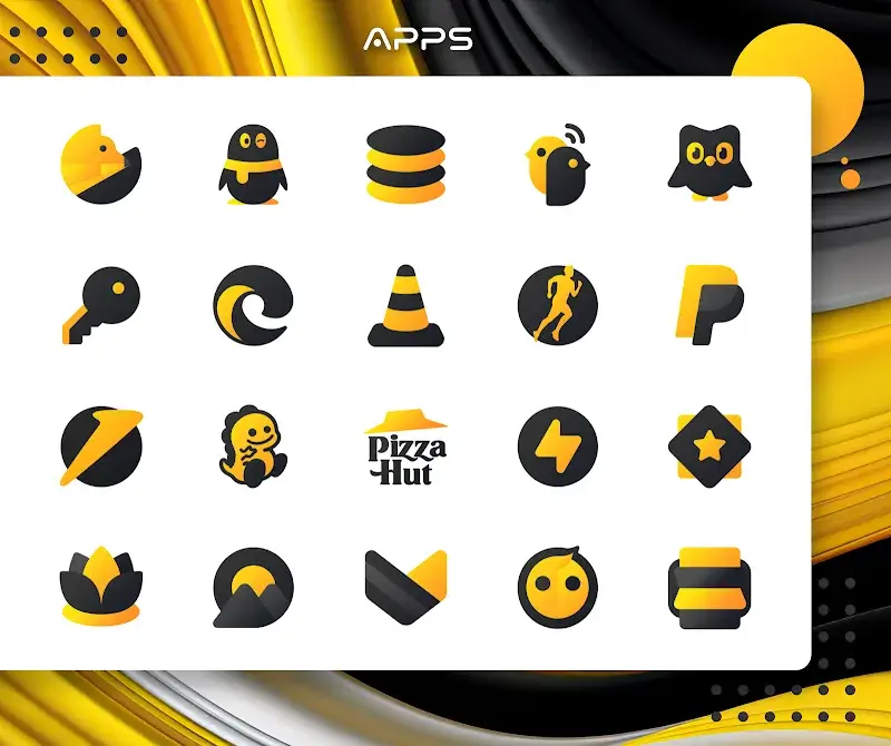 Yellow IconPack  LuXYellow - screenshot 4