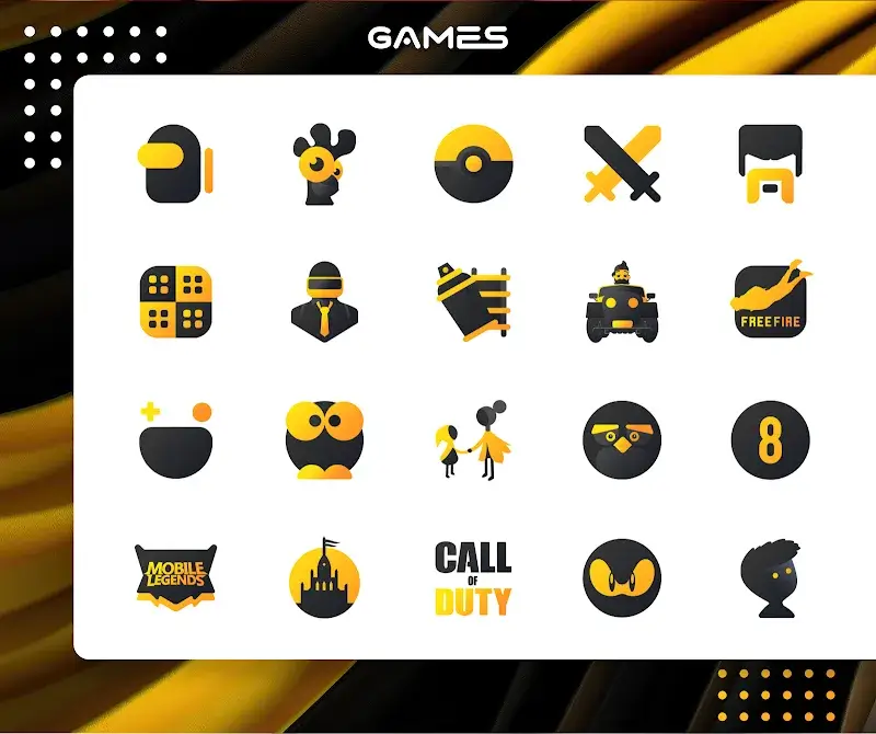 Yellow IconPack  LuXYellow - screenshot 5