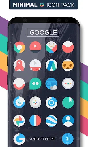 Minimal O Icon Pack - screenshot 3