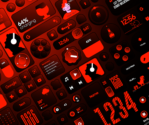 Glass Widgets Pro - screenshot 6