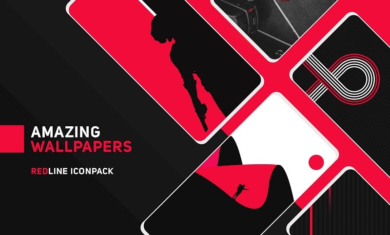 RedLine Icon Pack APK - app icon