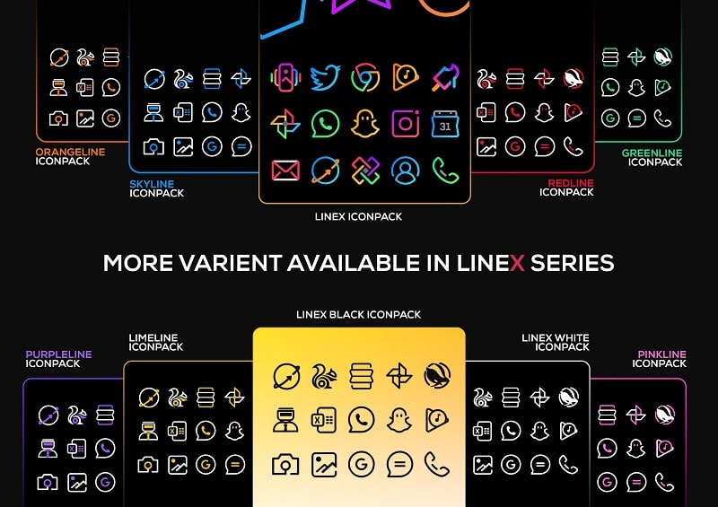 RedLine Icon Pack APK - screenshot 2
