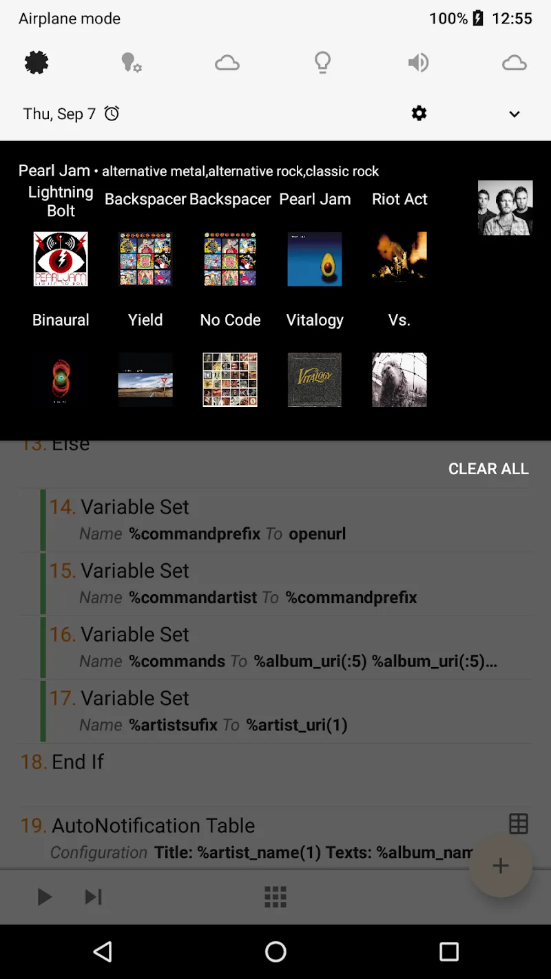 AutoNotification - screenshot 2