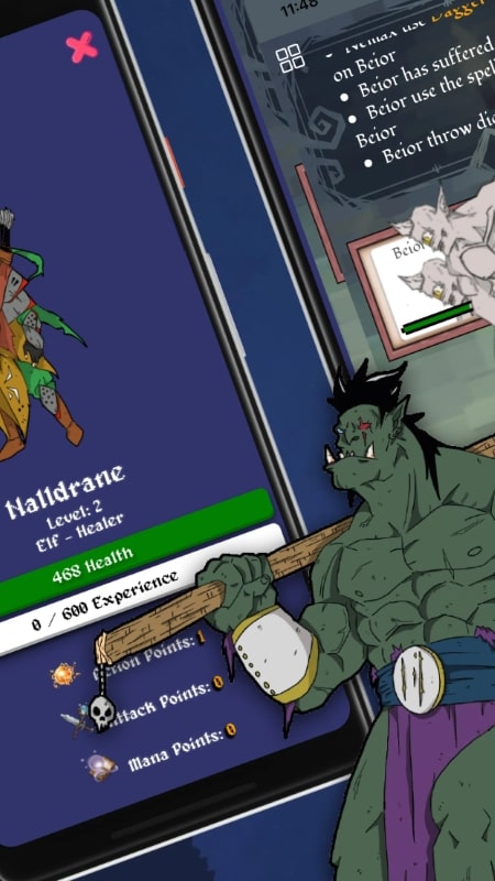 Dark Blue Dungeon APK - screenshot 4