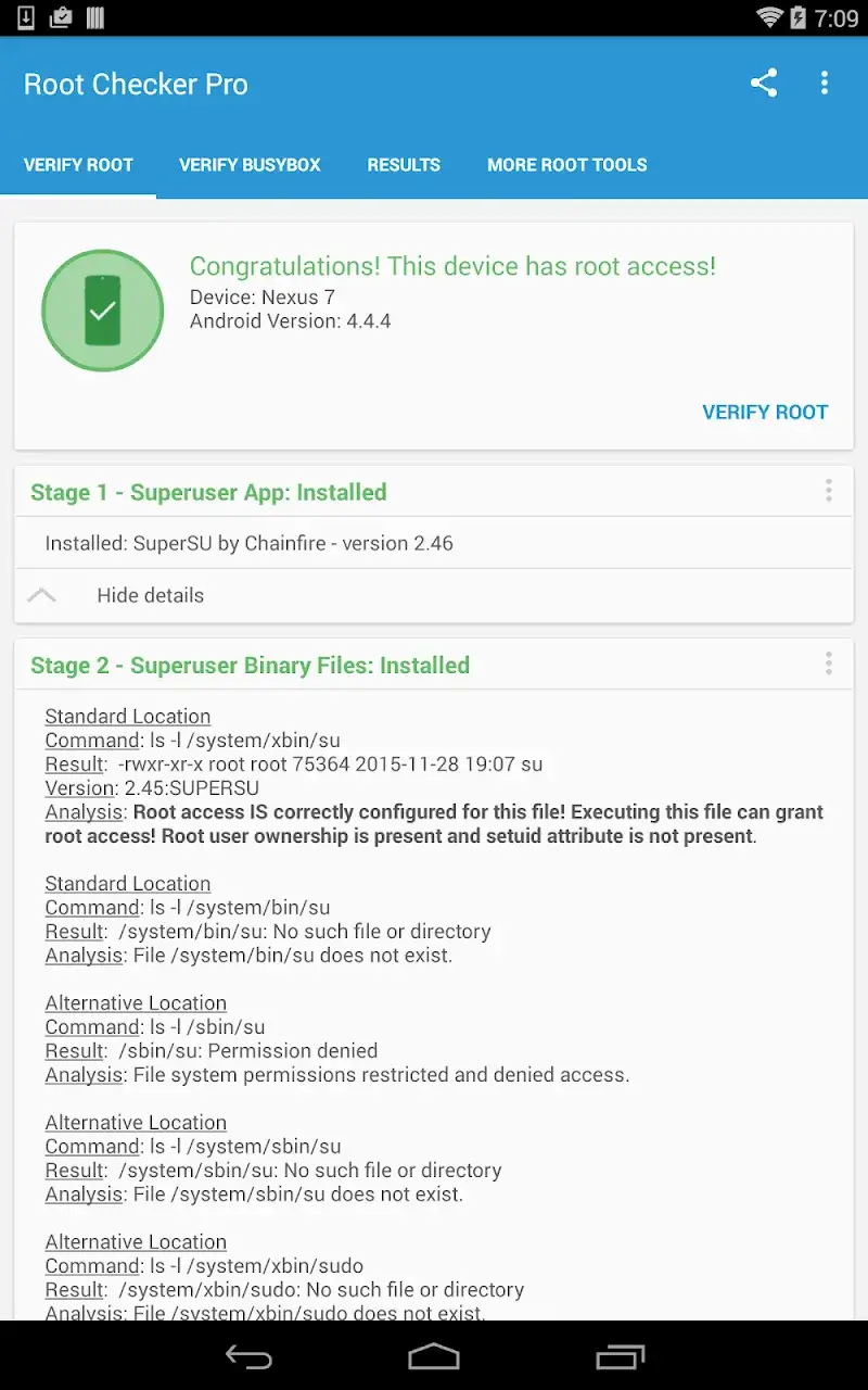 Root Checker Pro - screenshot 6