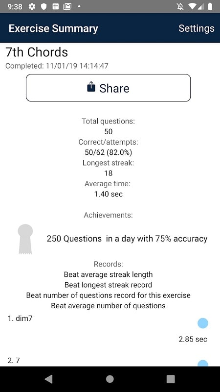 Harmonomics Ear Training APK - screenshot 5