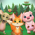 Funny animals: Conquering the heights! MOD APK icon