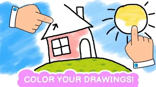 Easy coloring book for kids - screenshot 2