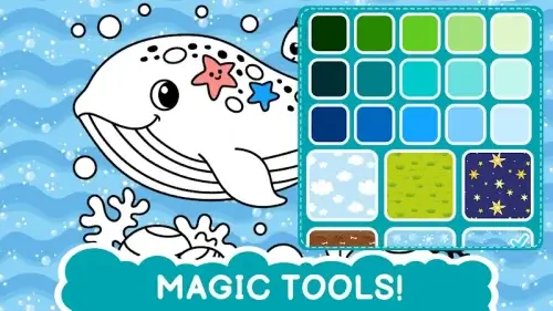 Easy coloring book for kids - screenshot 4