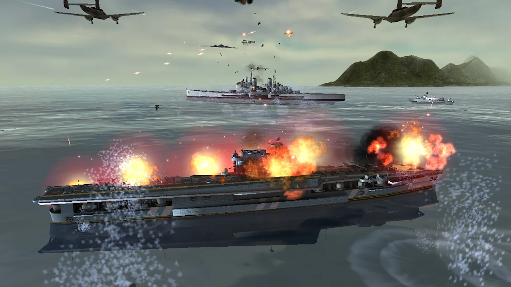 WARSHIP BATTLE: 3D World War II - screenshot 9