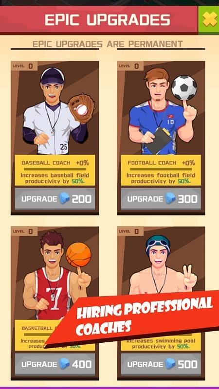 Sim Sports City APK - screenshot 2