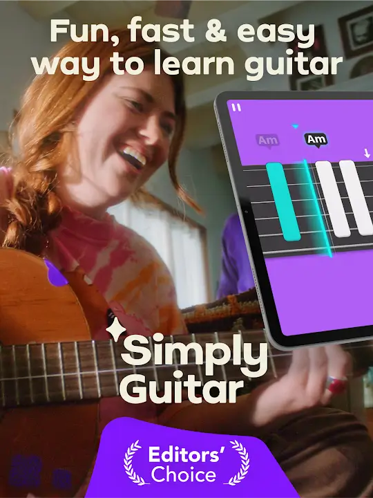 Simply Guitar by JoyTunes v9.7.10 APK + MOD (Premium Unlocked) - screenshot 2
