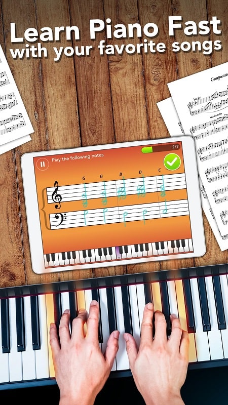 Simply Piano by JoyTunes APK - screenshot 1