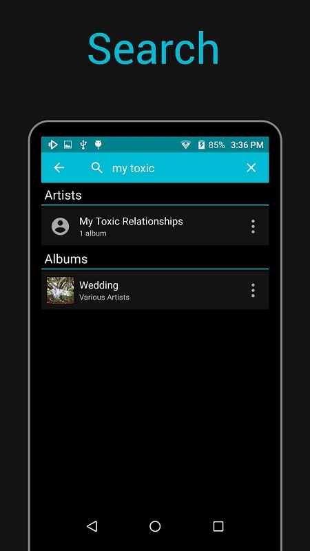 Rocket Music Player APK - screenshot 1